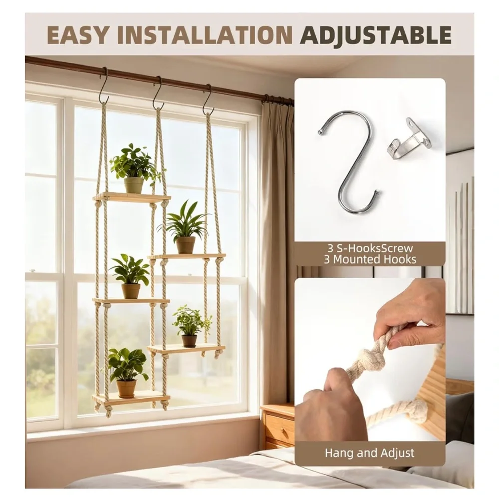 Window Plant Shelves for Indoor Plants